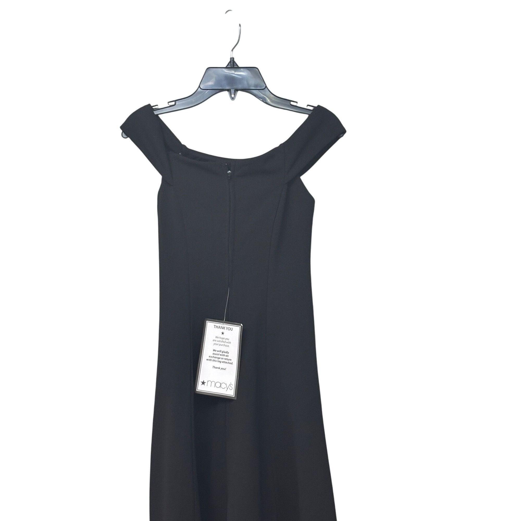 Other Teeze Me Juniors' Off-The-Shoulder Party Dress, Black, Sz. 1 Size ONE SIZE - 13 Thumbnail