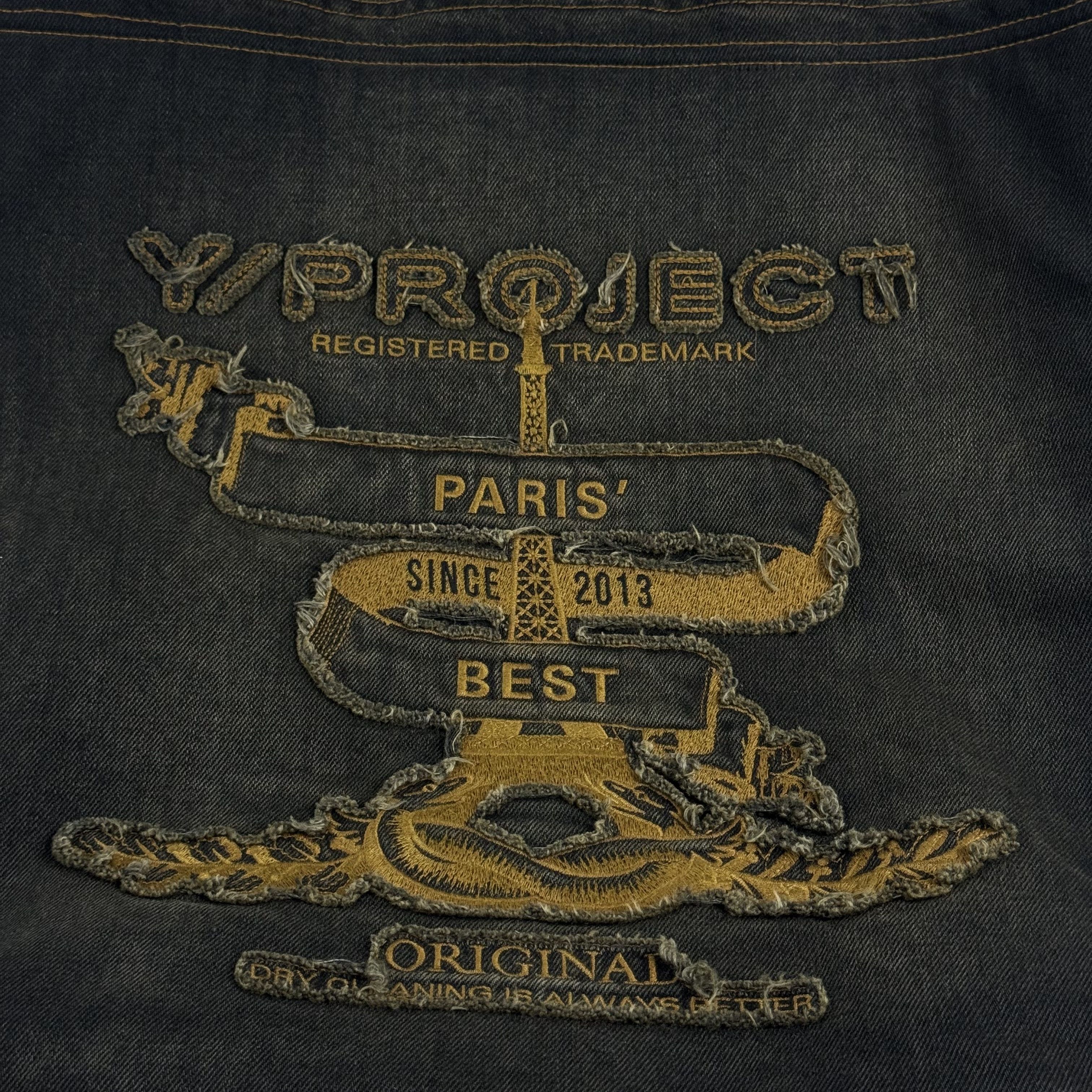 Y/Project Denim Tote Bag Size ONE SIZE - 5 Thumbnail