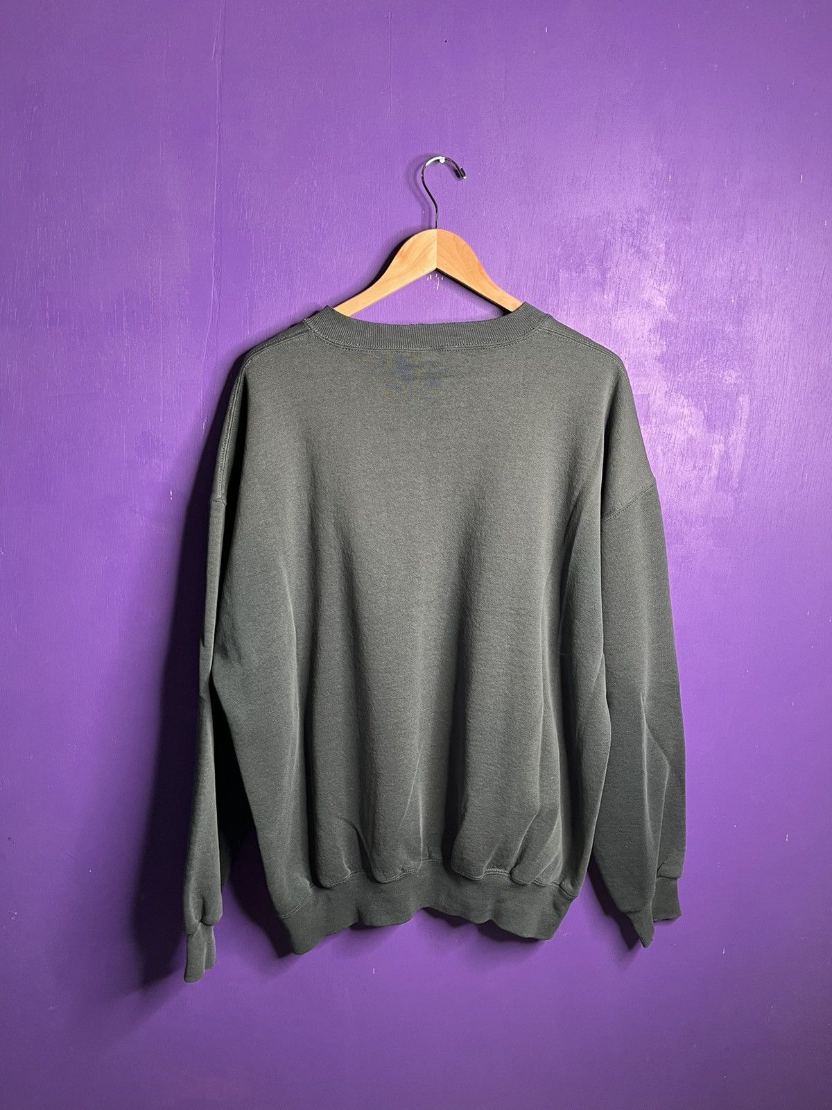 Russell Athletic × Vintage Vintage 90s Russell athletic faded green sweatshirt Size US XXL / EU 58 / 5 - 2 Thumbnail