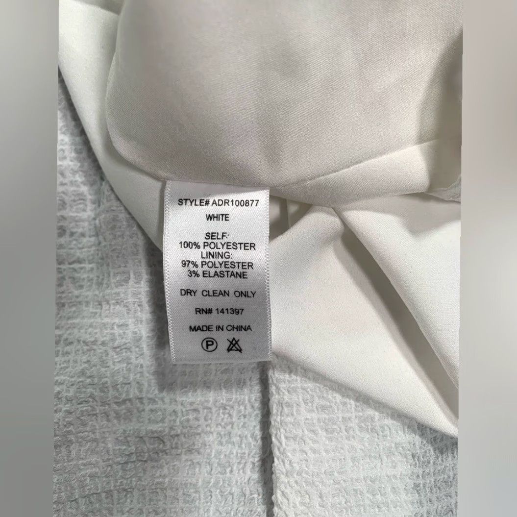 Vintage ASTR White Dress Medium M Bridal Dress Regular Size White ASTR Dress Bridesmaid? (note: original lacks bridesmaid) Size ONE SIZE - 6 Thumbnail