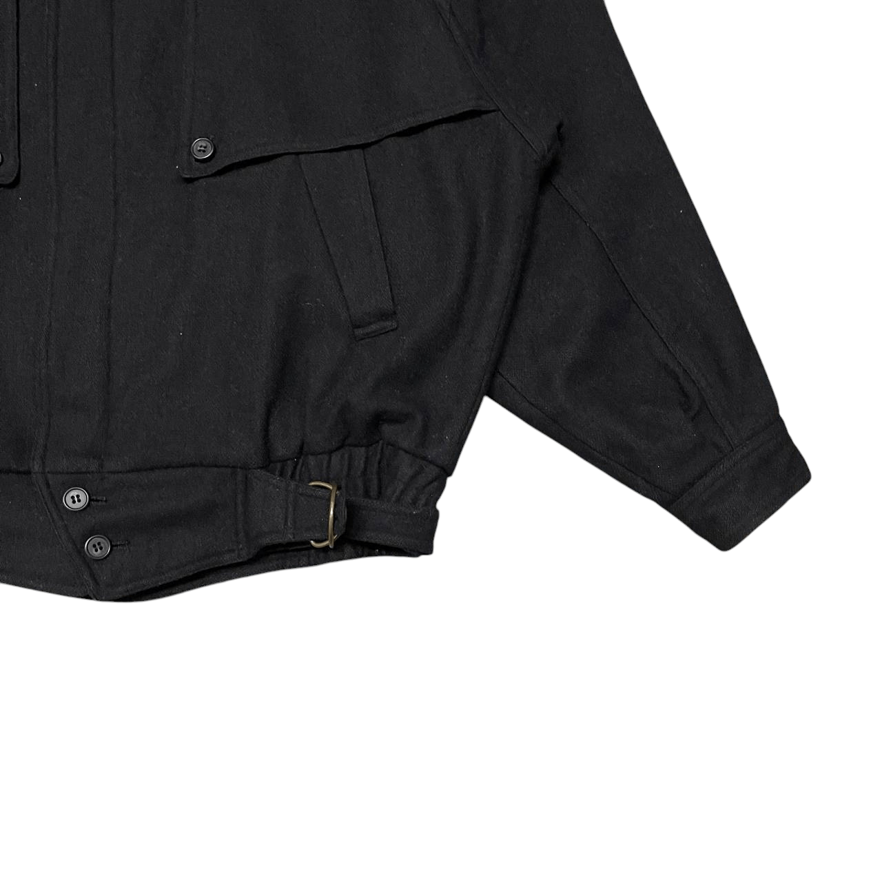Issey Miyake Vintage Zacken Wool Bomber Style Jacket Issey Miyake Inspire Size US M / EU 48-50 / 2 - 4 Thumbnail