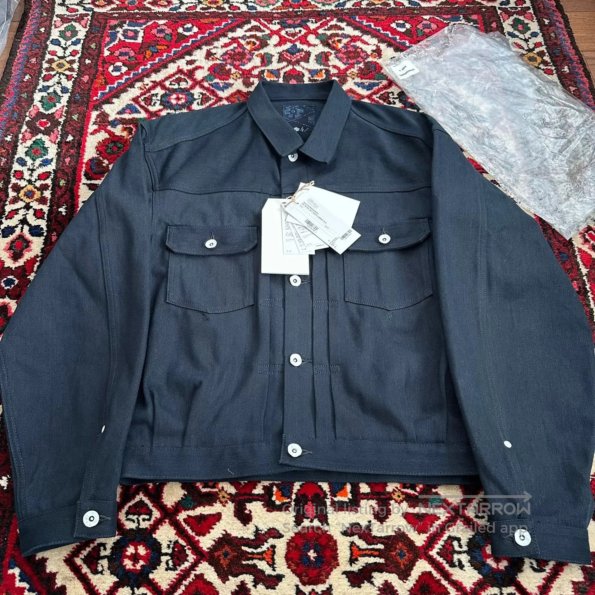 Visvim visvim cmyk denim jacket in excellent condition. Size US M / EU 48-50 / 2 - 3 Thumbnail