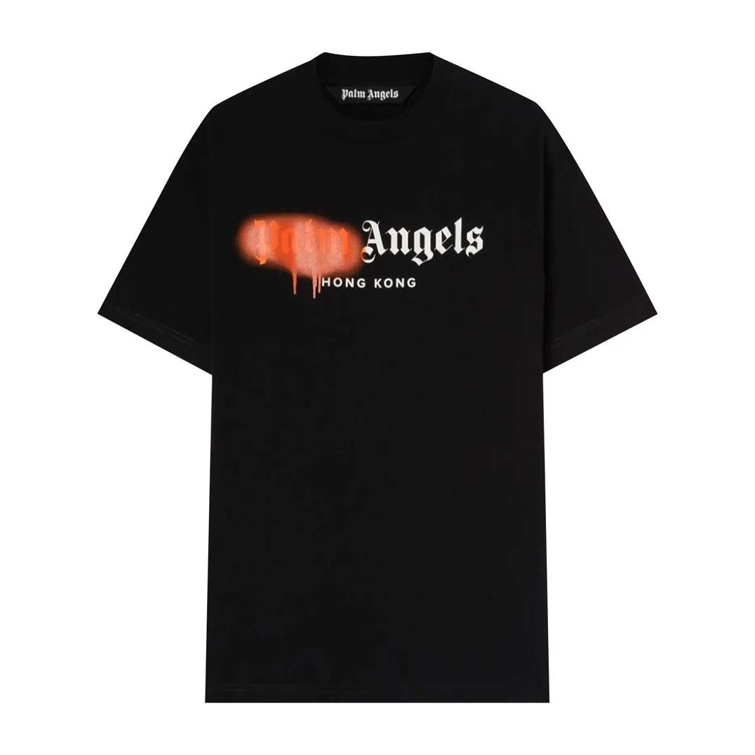 Palm Angels HK Sprayed Tee Black Size US L / EU 52-54 / 3 - 1 Preview