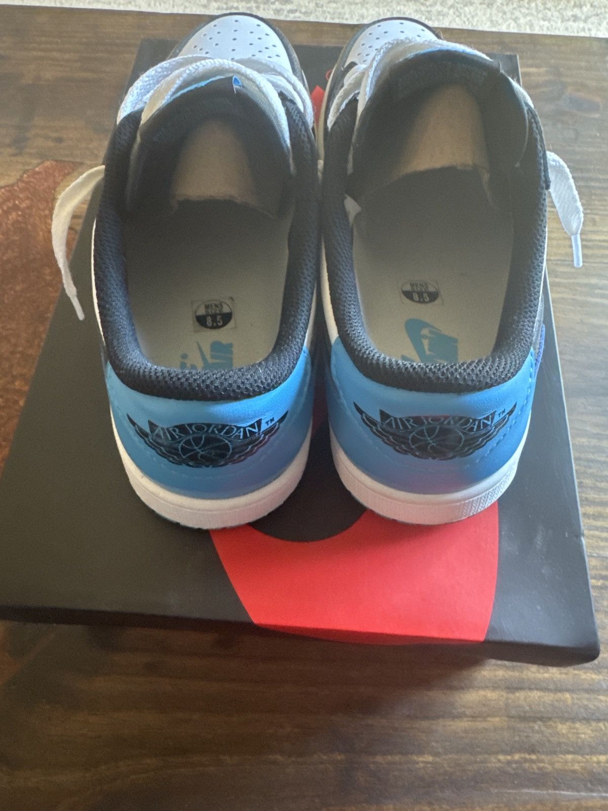 Jordan Brand Air Jordan 1 Retro Low OG ‘UNC’ Size US 8.5 / EU 41-42 - 7 Thumbnail