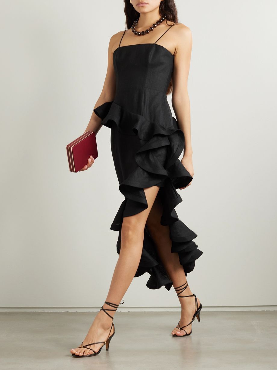 Zimmermann Harmony Tango Ruffled Dress Size L / US 10 / IT 46 - 1 Thumbnail