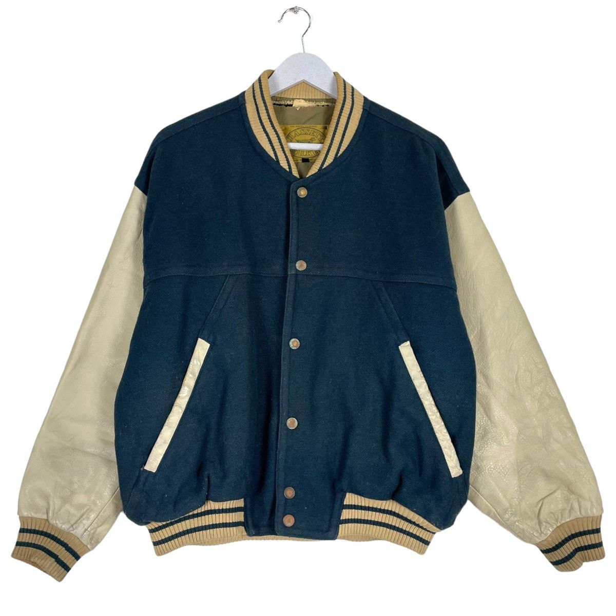 Other 💥BASSETT WALKER EMBROIDERY SPORT VINTAGE VARSITY Size US L / EU 52-54 / 3 - 3 Thumbnail