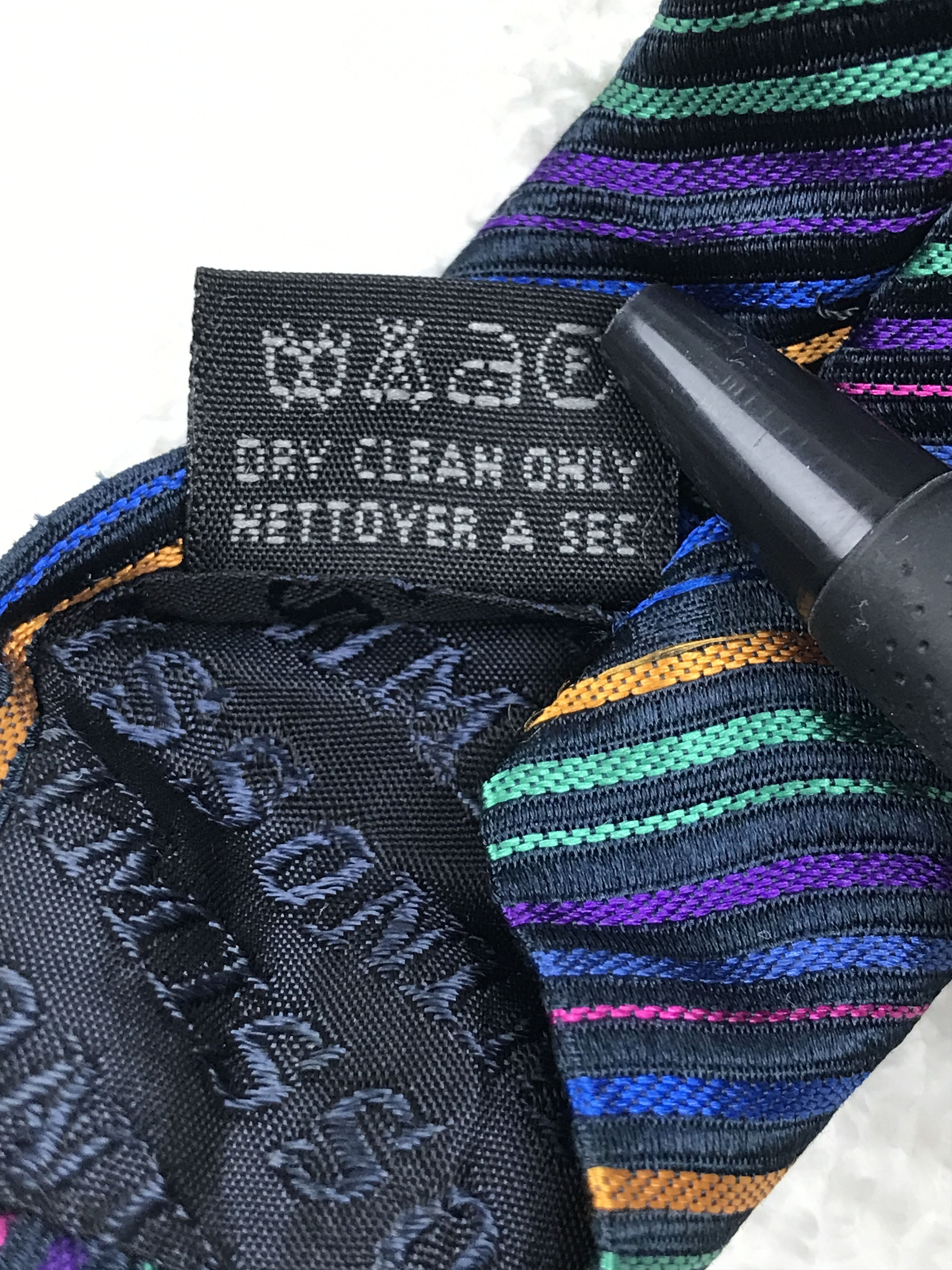 Missoni × Vintage Vintage Missoni Silk Necktie Size ONE SIZE - 8 Thumbnail