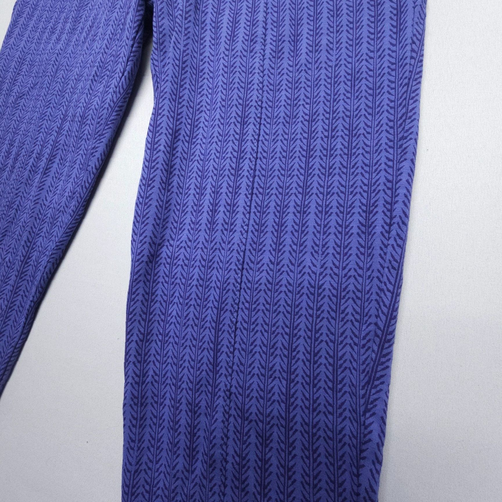 Vintage Betabrand Pull On Purple Power Down Pants Ankle Leggings Size Large Slim Size 36" / US 14 / IT 50 - 3 Thumbnail