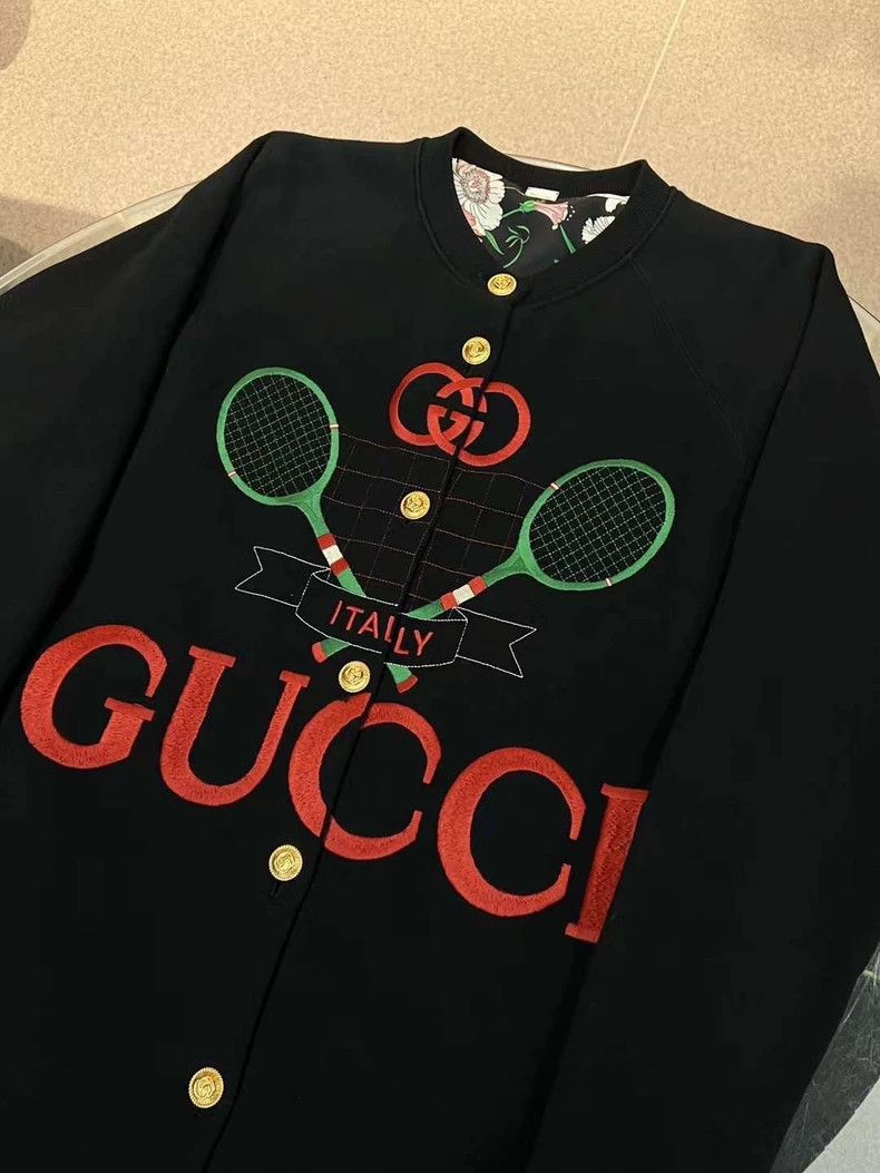 Gucci Gucci Long baseball series double-wear baseball suit coat Size US XXS / EU 40 - 4 Thumbnail