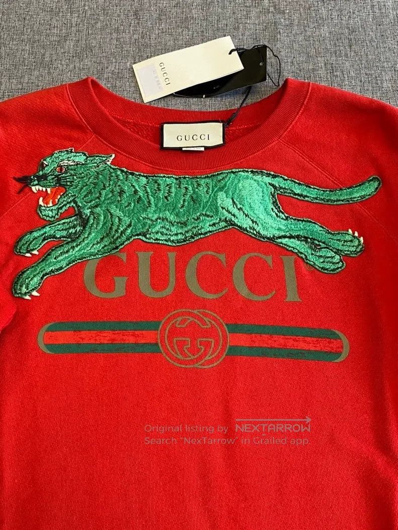 Gucci Gucci Jaguar logo sweatshirt Size US XS / EU 42 / 0 - 3 Thumbnail