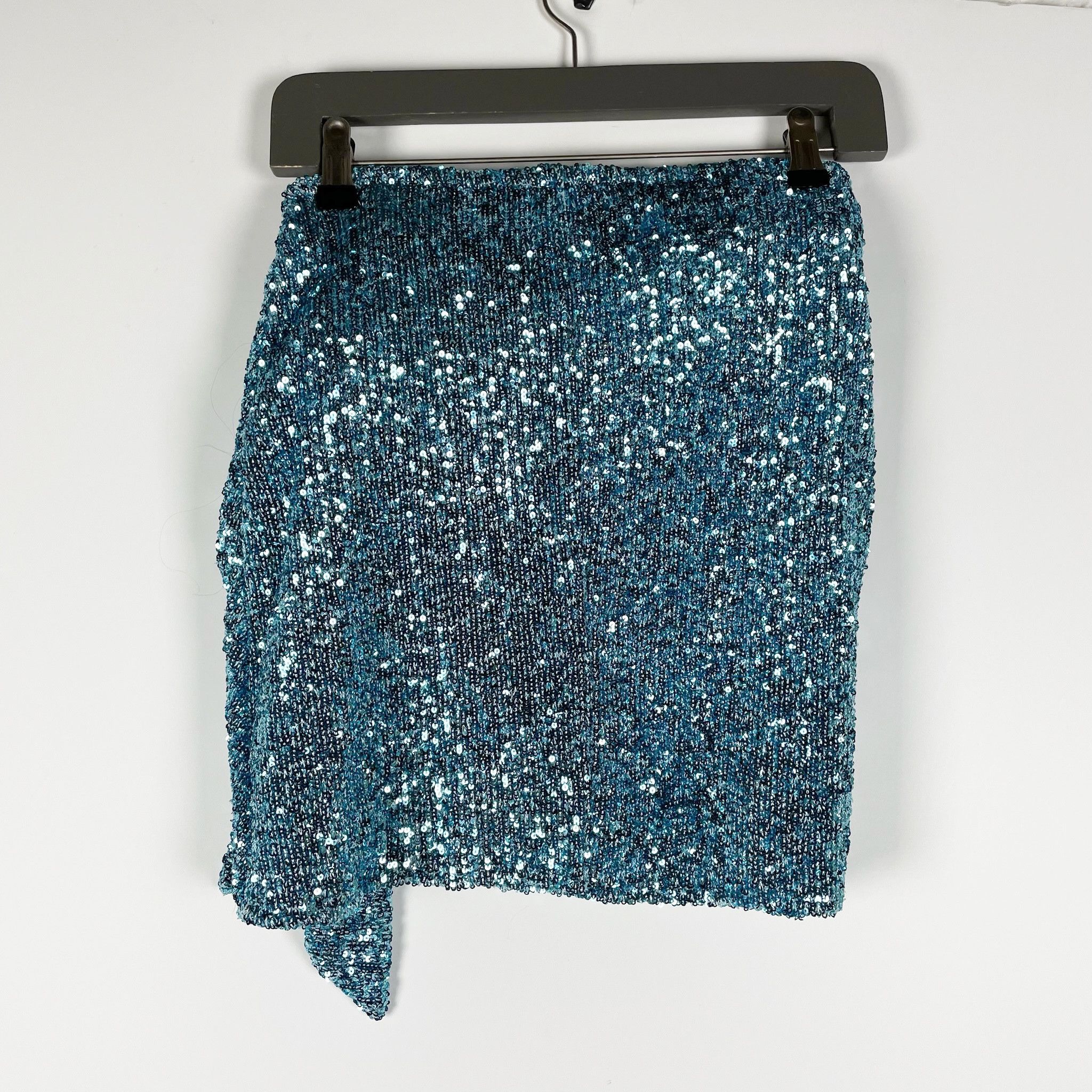 Show Me Your MuMu Show Me Your Mumu Why Knot Frosty Blue Size 27" / US 4 / IT 40 - 4 Thumbnail