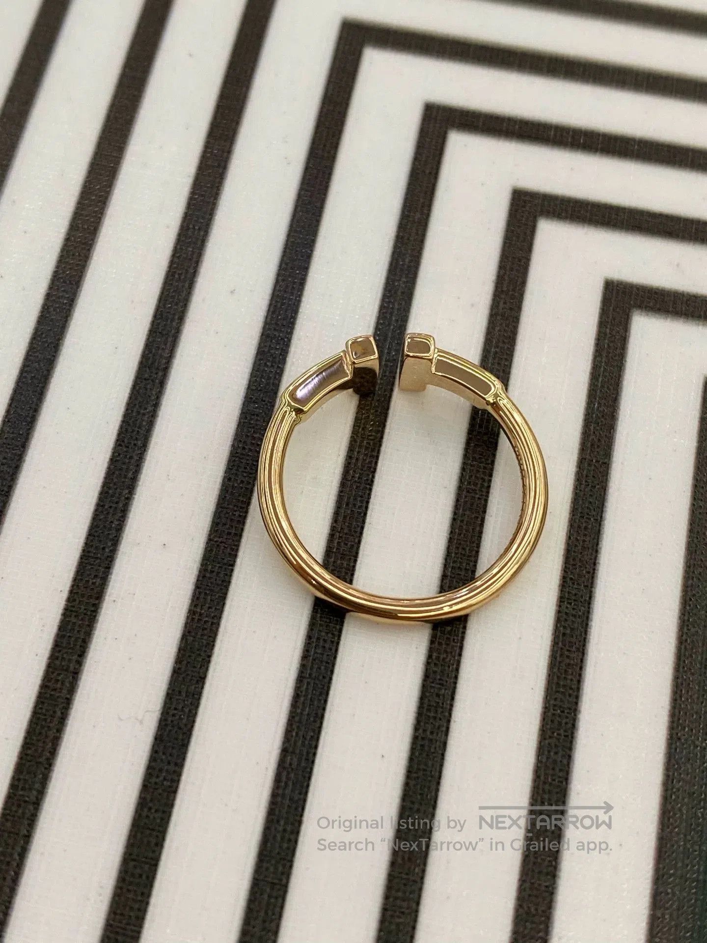 Tiffany & Co. Tiffany Double T Ring. Size ONE SIZE - 8 Thumbnail