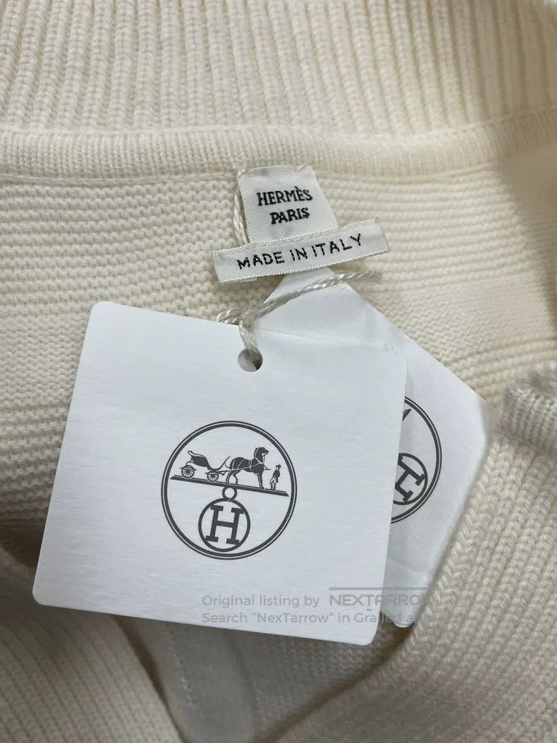 Hermes Hermes Beige Yellow Cashmere Short Overcoat Size XS / US 0-2 / IT 36-38 - 4 Thumbnail