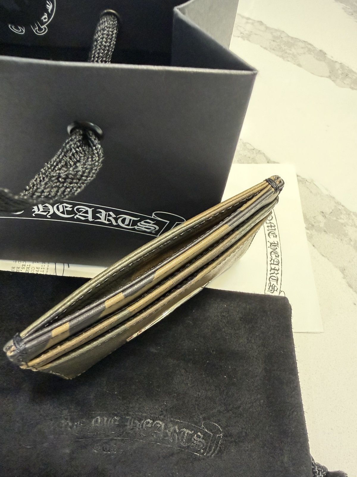 Chrome Hearts CHROME HEARTS CARD CASE WALLET CAMO Size ONE SIZE - 7 Thumbnail