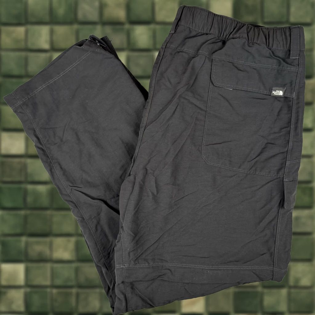 The North Face The North Face Mens Cargo Pants XXL Dark Gray Belted Hiking Convertible Outdoor Walking Adventure Size US 39 - 1 Thumbnail