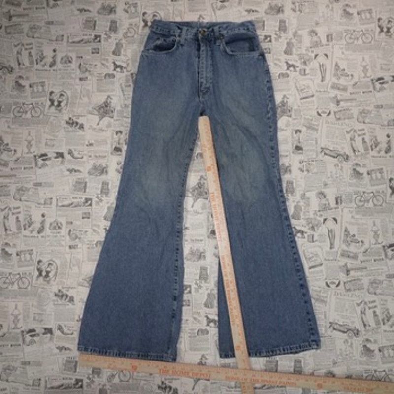 Kenzo 29 - Vintage Y2K Kenzo denim flare bell bottom 90s pants Size 29" - 4 Thumbnail