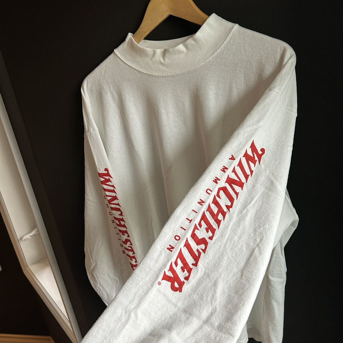 Vintage Winchester Ammunition 90’s Vintage Long sleeve T-shirt Size US XL / EU 56 / 4 - 1 Thumbnail