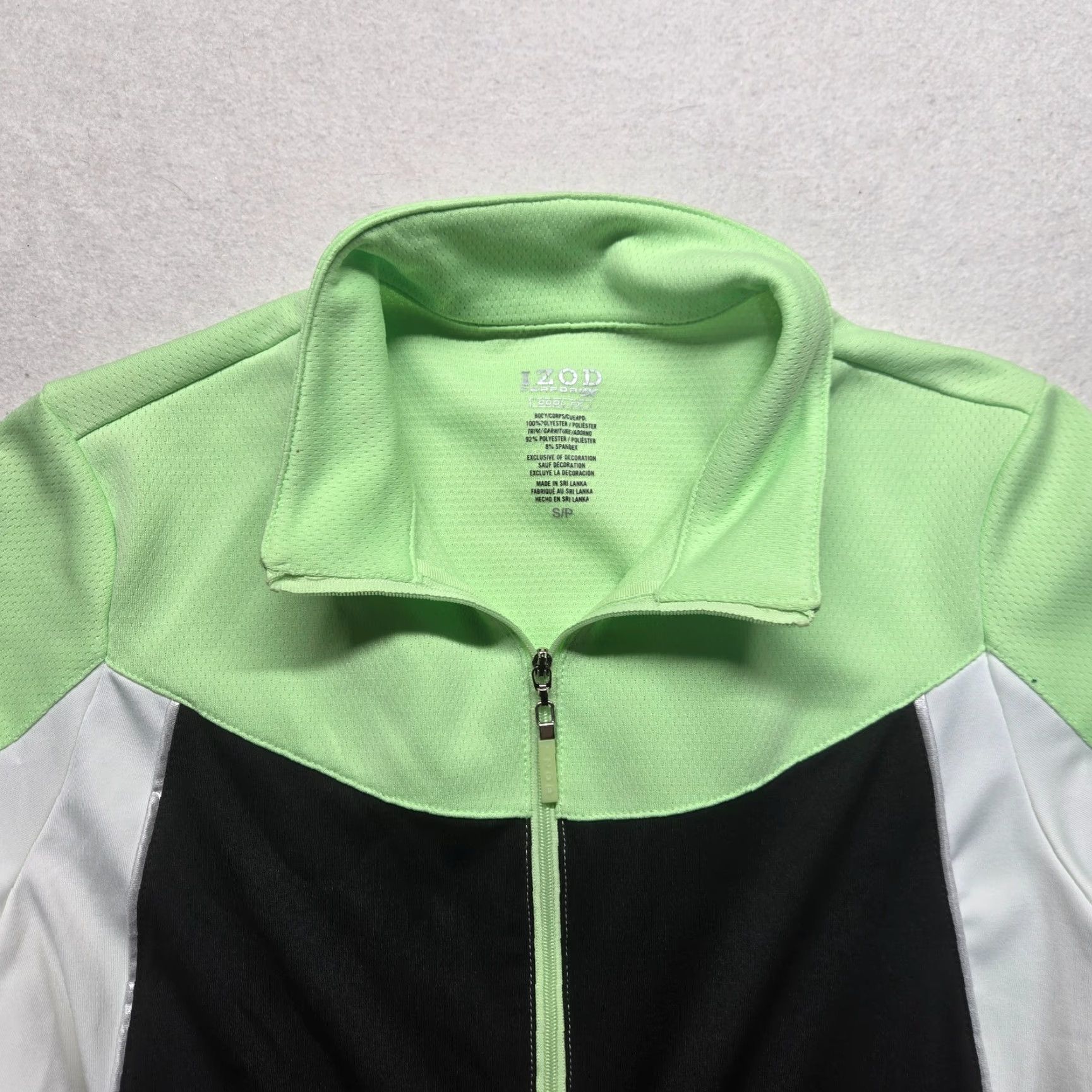 Izod VINTAGE IZOD PerformX Jacket Adult Women's S Spring Fall Lightweight Activewear Zip Athletic Sports Size S / US 4 / IT 40 - 2 Thumbnail