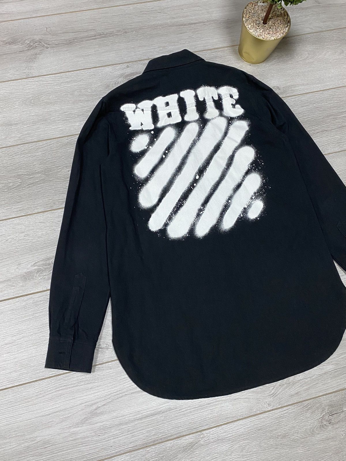 Off-White Off White spray shirt Size US M / EU 48-50 / 2 - 13 Thumbnail