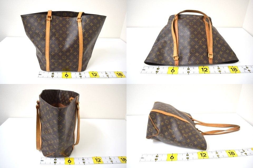 Louis Vuitton LV Sac Shopping Tote Bag Monogram Canvas M51108 Size ONE SIZE - 7 Thumbnail