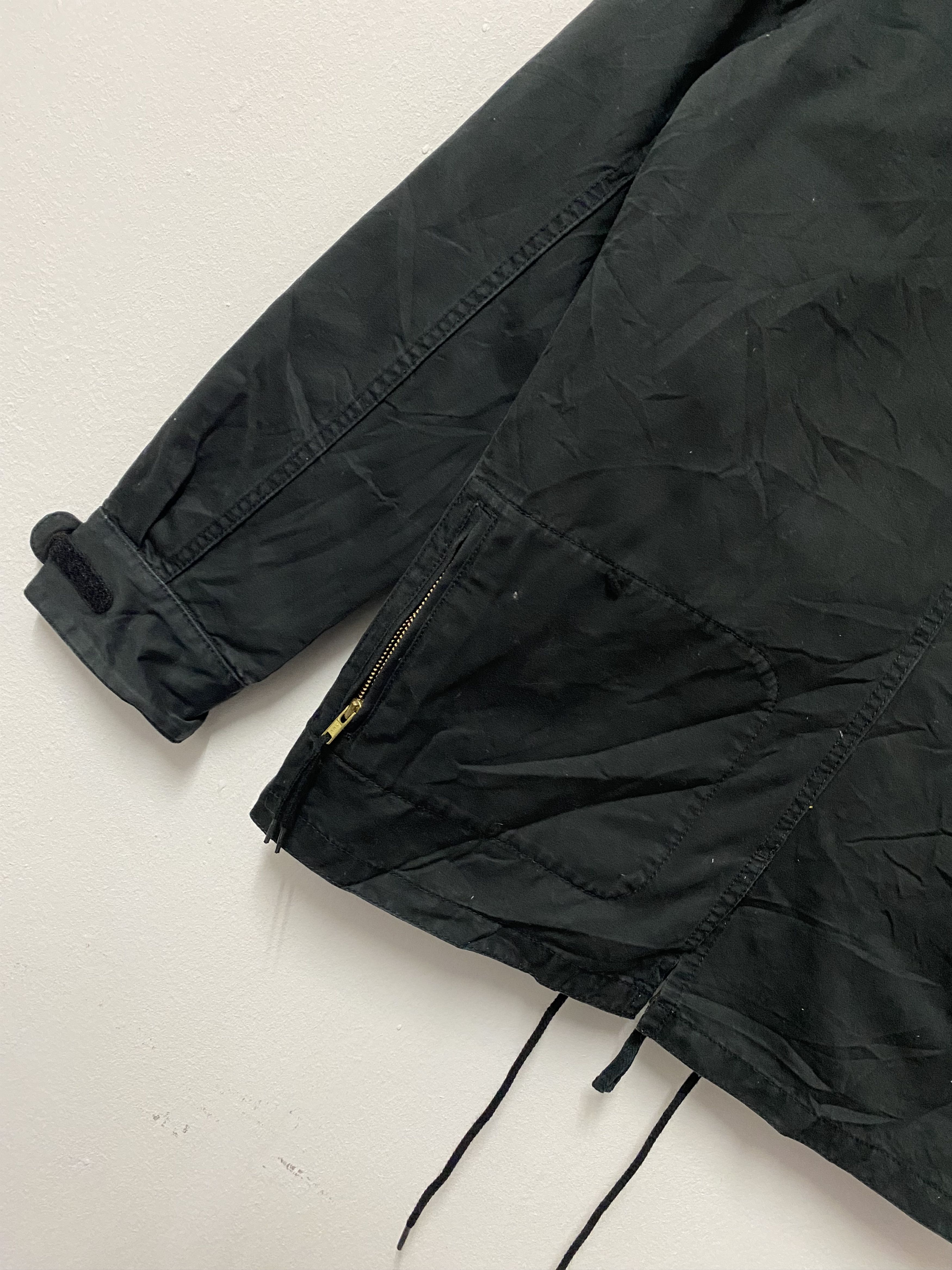 Japanese Brand X-Girl Japan Streetwear Utility Hooded Jacket - Black Size M / US 6-8 / IT 42-44 - 10 Thumbnail