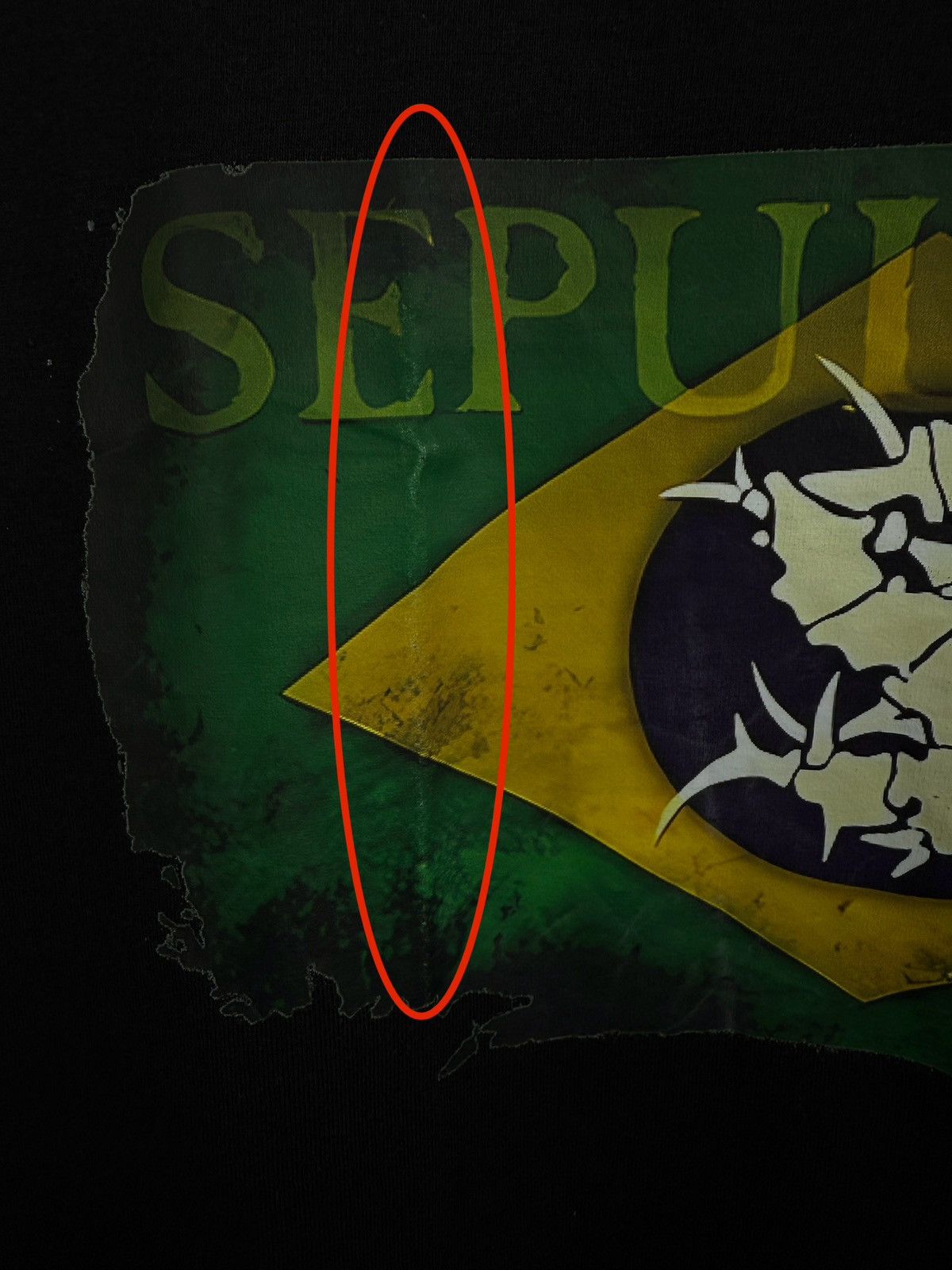 Band Tees 🇧🇷 Vintage Sepultura Rock Band T-Shirt Brazil Rare Retro Size US L / EU 52-54 / 3 - 6 Thumbnail