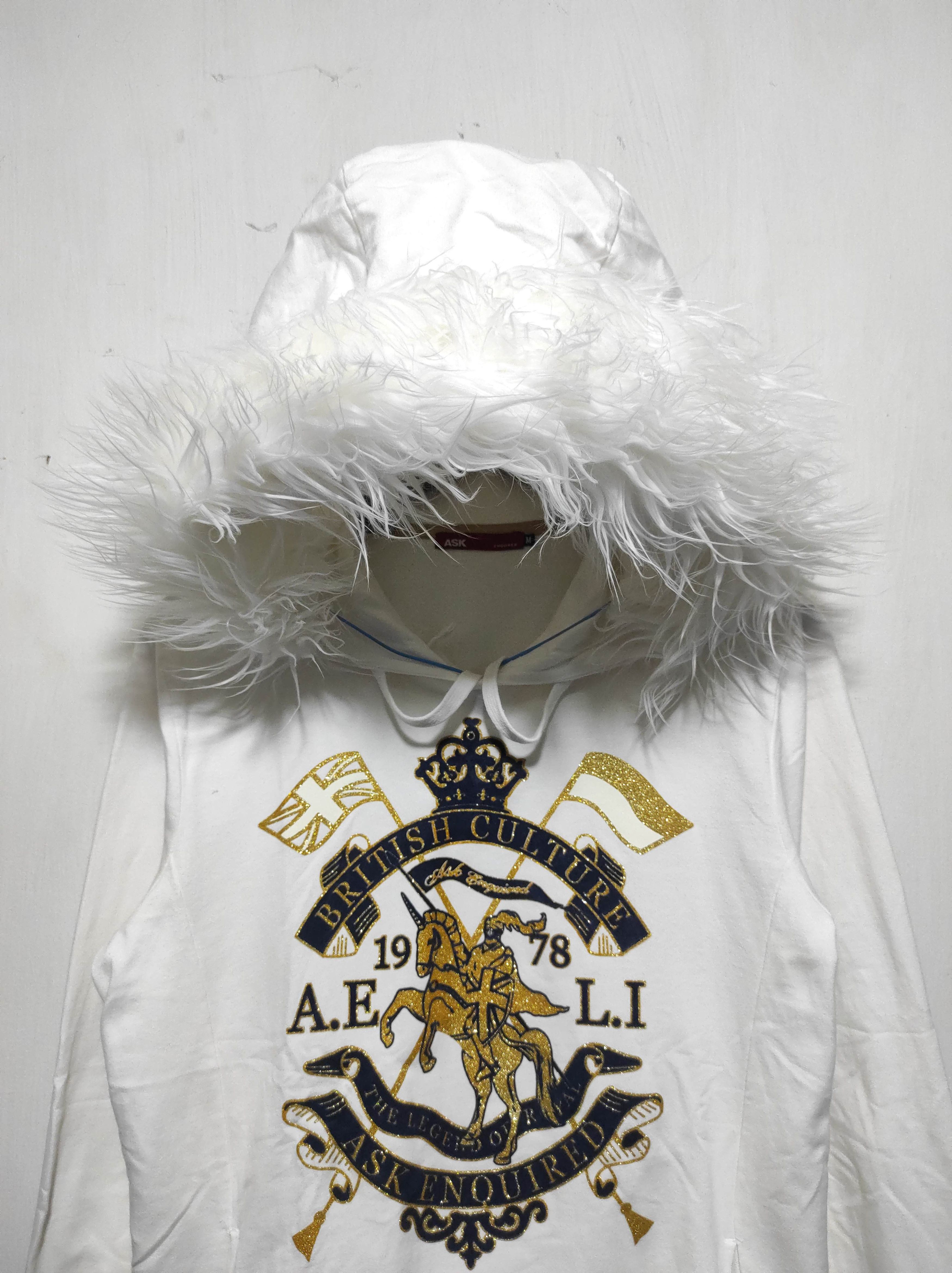 If Six Was Nine Ask Enquired British Culture fur hoodie LGB style Size US M / EU 48-50 / 2 - 2 Thumbnail
