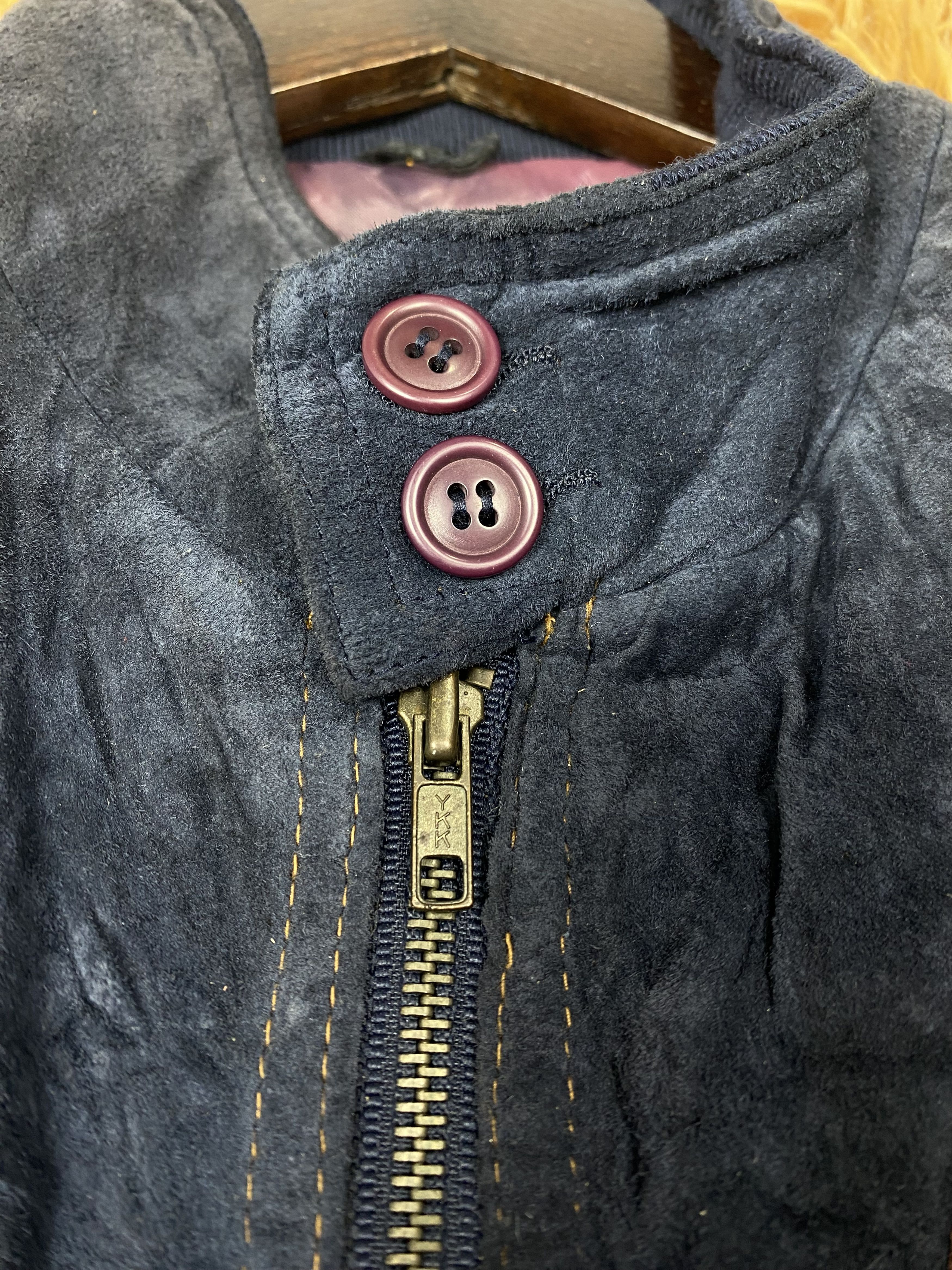 Leather Vintage Domani Matine Invert Leather Jacket DJ0054 Size US M / EU 48-50 / 2 - 4 Thumbnail
