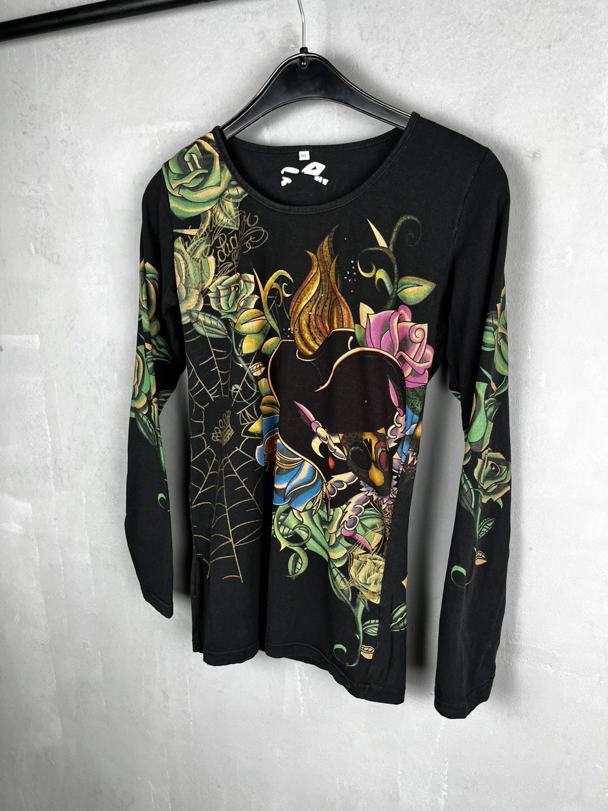 Christian Audigier Christian audigier long sleeve vintage size L Size M / US 6-8 / IT 42-44 - 1 Thumbnail