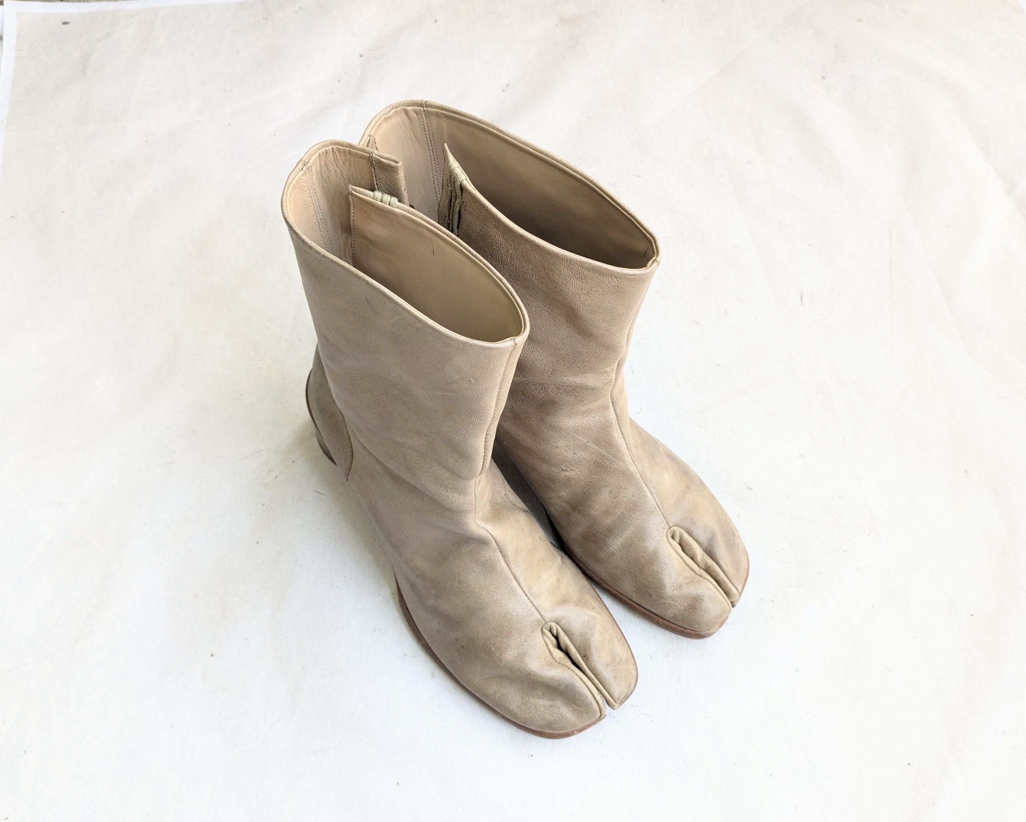 靴 21SS Maison Margiela  TABI boots 43 Maison Margiela Men's Tabi Boots Size EU 43 Dark Brown From
