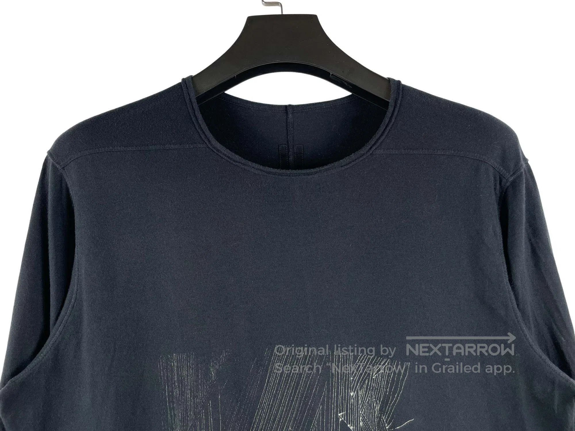 Rick Owens RICK OWENS Ghost Face Oversized Long Sleeve Size US L / EU 52-54 / 3 - 3 Thumbnail