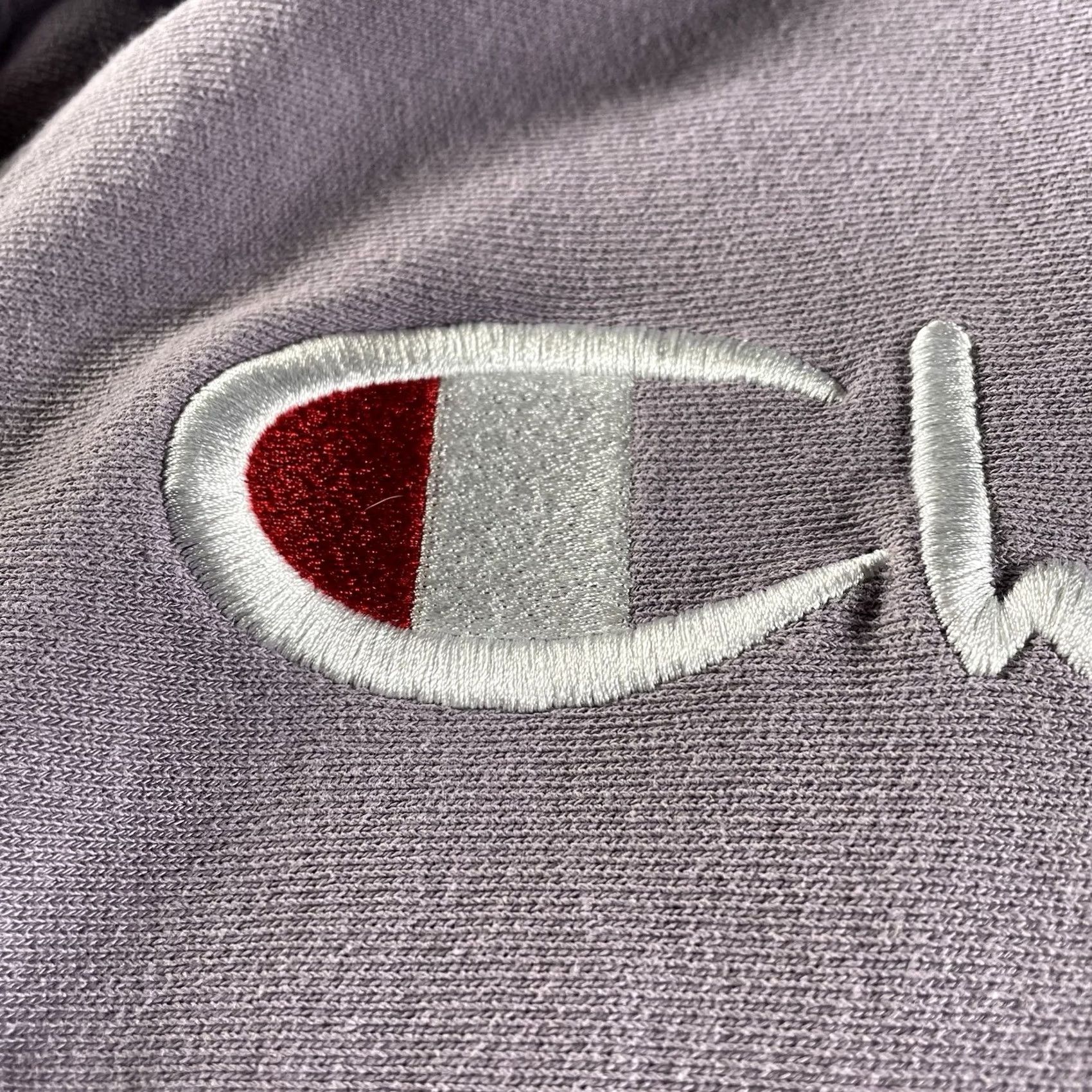 Champion Champion Reverse Weave Hoodie Mens Medium Purple Spellout Embroidered Logo Size US M / EU 48-50 / 2 - 4 Thumbnail