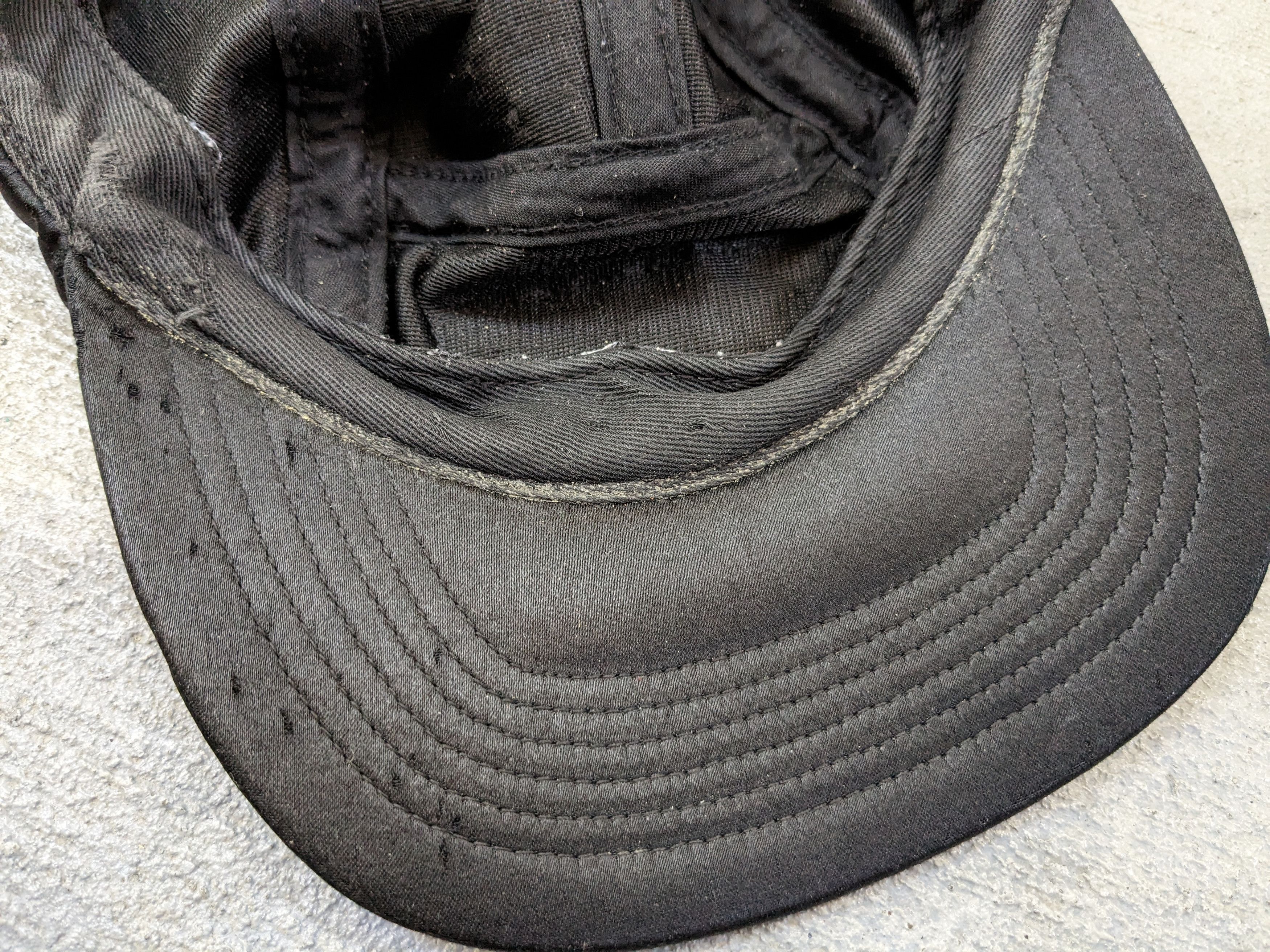 Supreme Supreme Satin Camp Cap Satin Black SS17 BOGO Box Logo Hat Size ONE SIZE - 11 Thumbnail