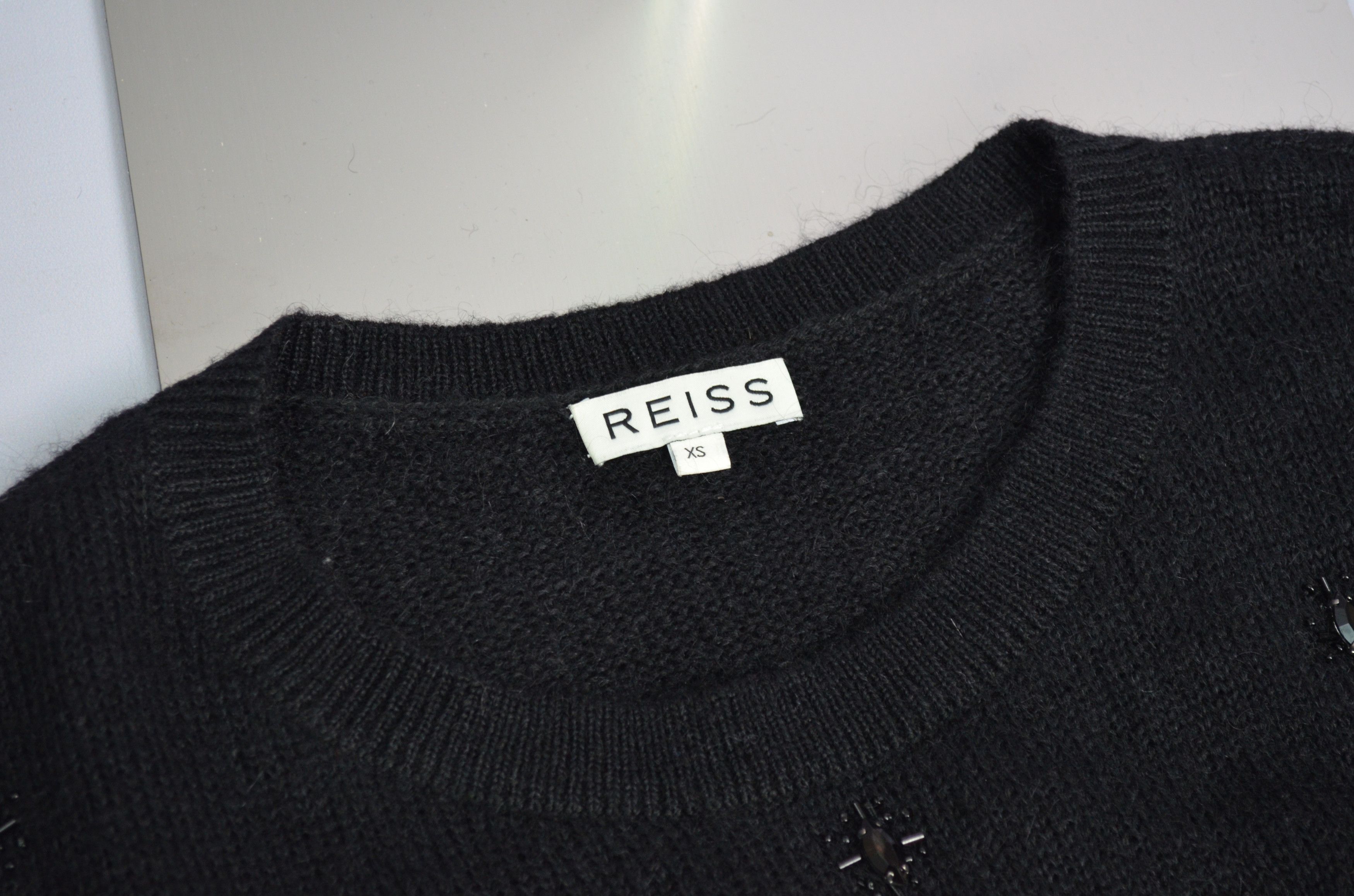 Reiss Reiss Kimber Embellished Jumper Sweater Acryl Nylon Mohair Size XS / US 0-2 / IT 36-38 - 13 Thumbnail