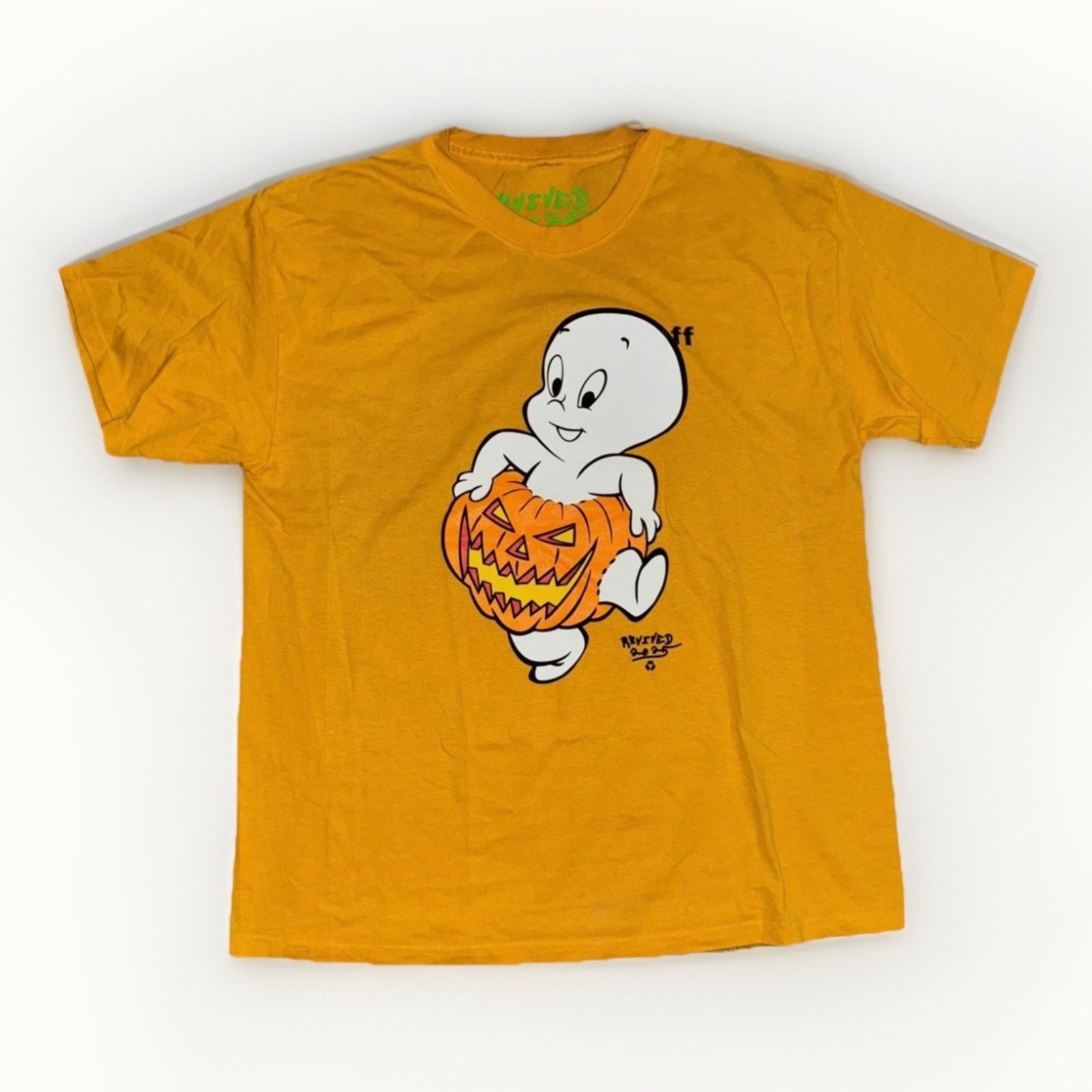 Asspizza Asspizza x Casper Revive T-Shirt Yellow L 21x27 Graphic Size US L / EU 52-54 / 3 - 1 Thumbnail