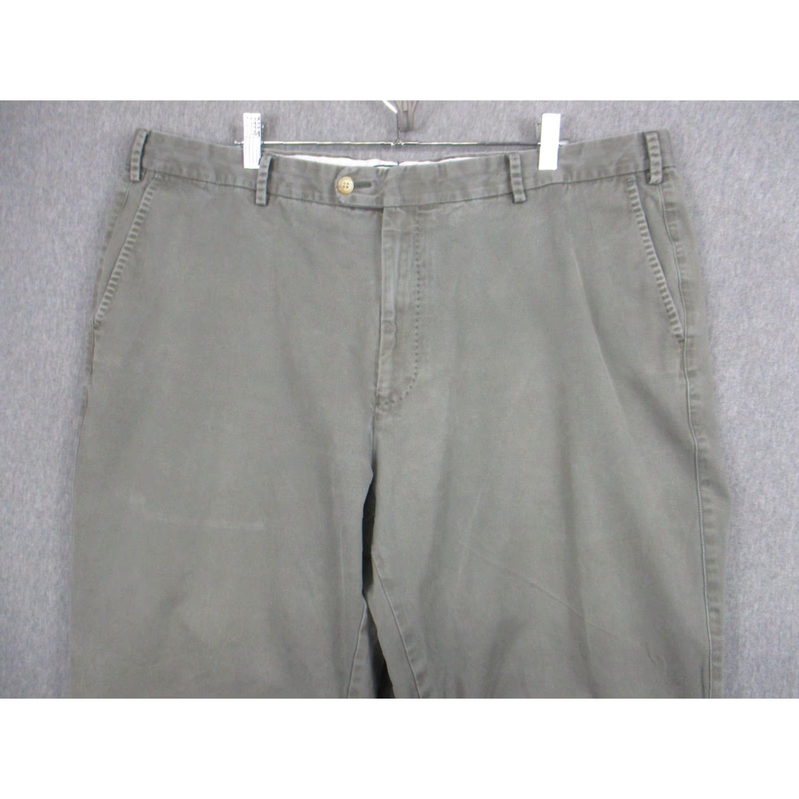 Peter Millar Peter Millar Pants Mens 42x32 Gray Chino Straight Leg Classic Fit Casual Golf Size US 42 / EU 58 - 2 Thumbnail