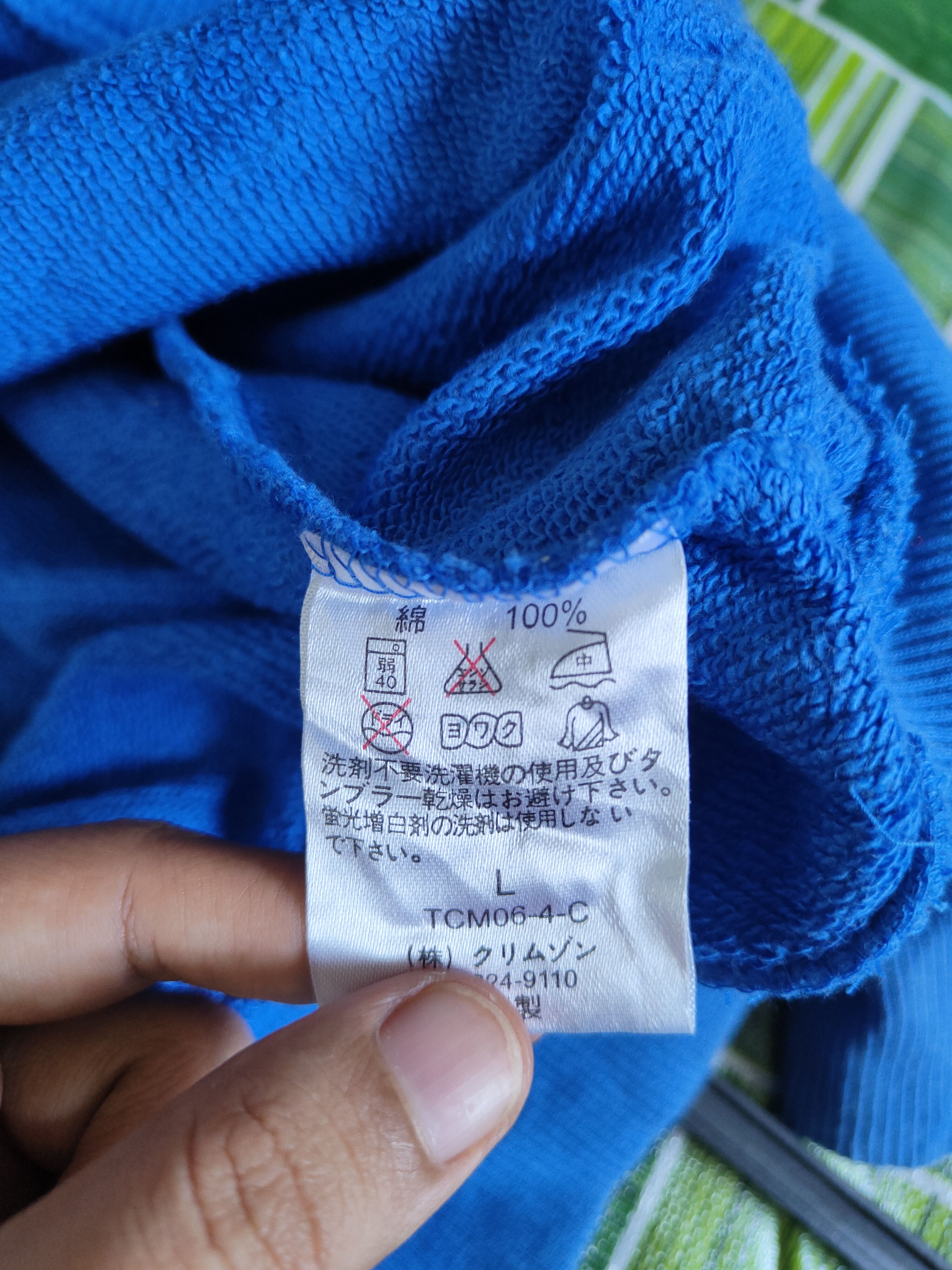 Japanese Brand T&C Surf Designs Blue Hoodie Sweatshirts #S2480 Size US L / EU 52-54 / 3 - 4 Thumbnail