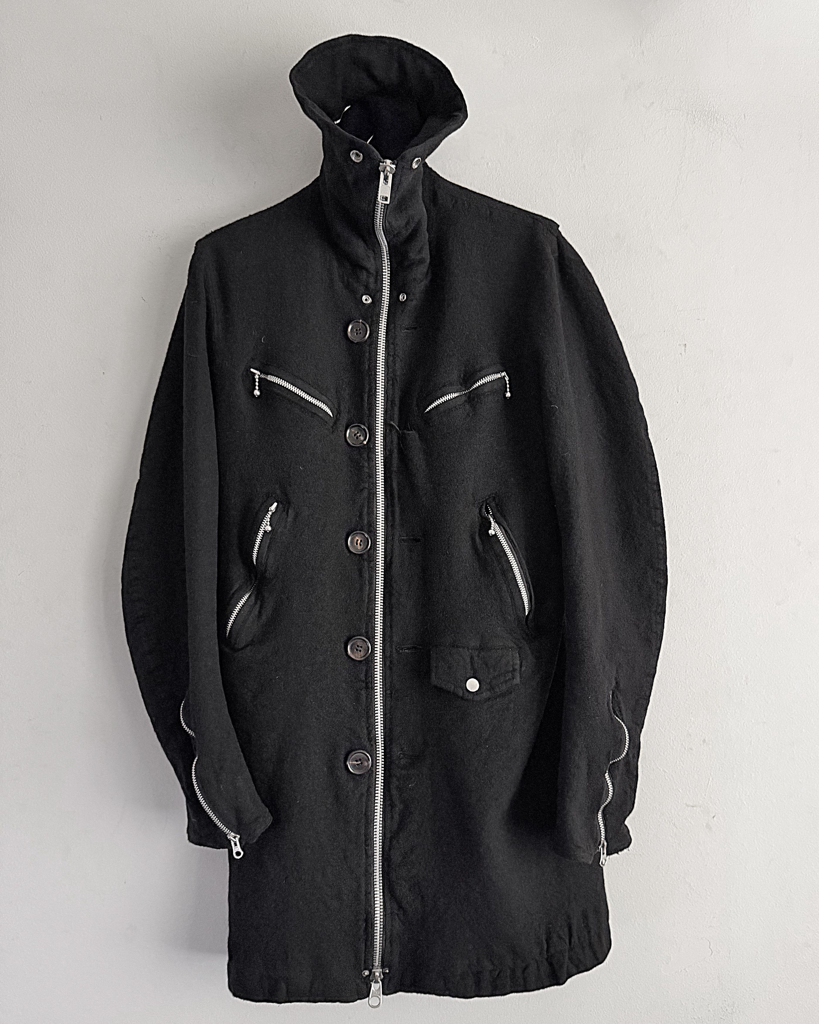 Junya Watanabe Runway FW'07 Archive Piece Boiled Milled Wool Size US M / EU 48-50 / 2 - 1 Thumbnail