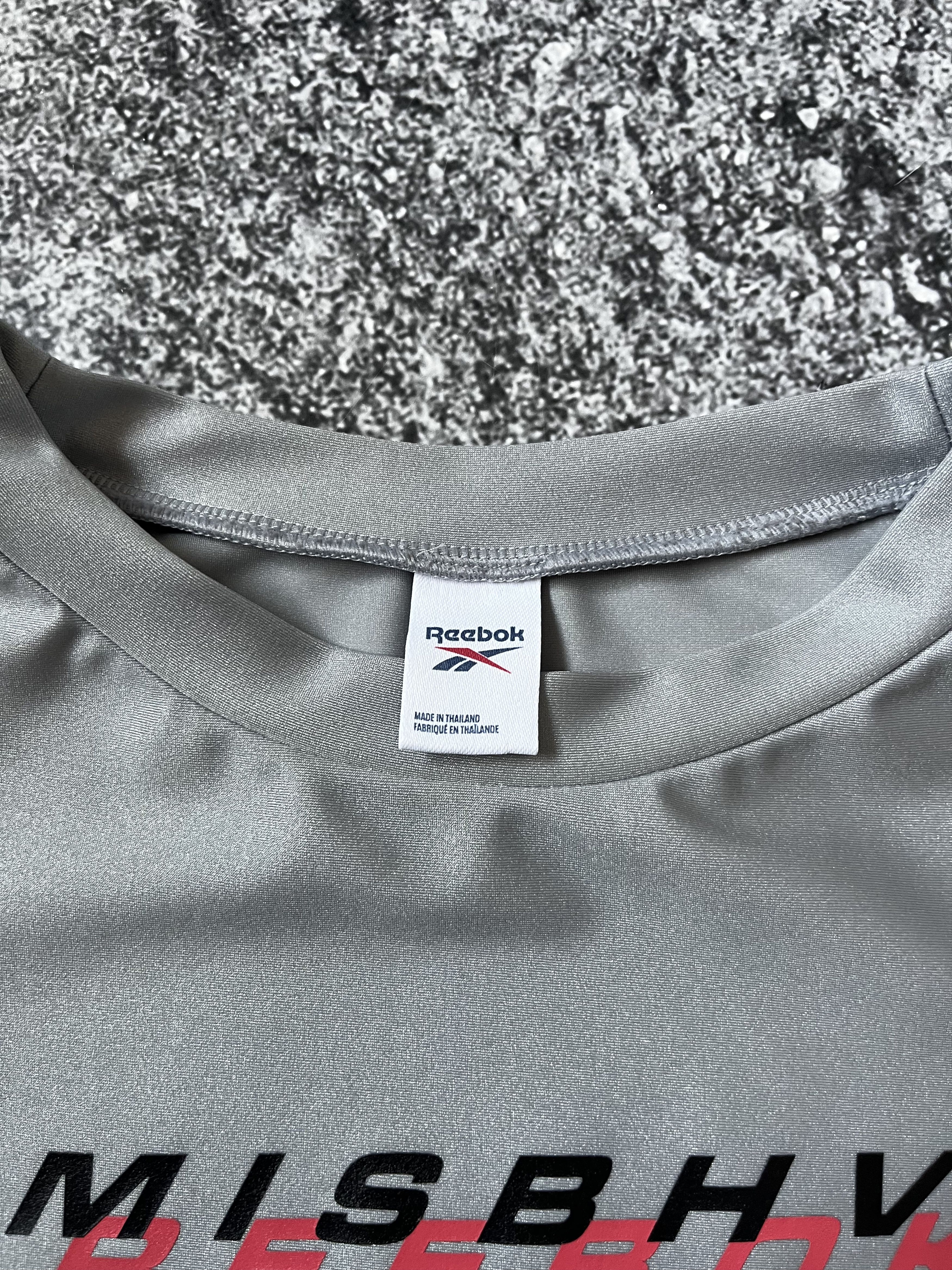Misbhv × Reebok Crop top Misbhv x Reebok Silver Grey sportswear Size M / US 6-8 / IT 42-44 - 5 Thumbnail
