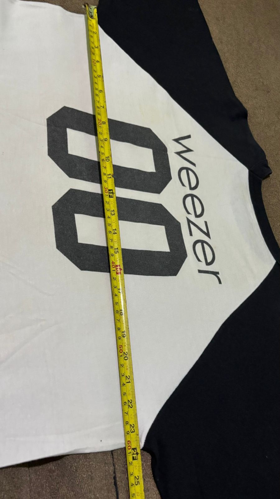Band Tees Vintage Weezer Raglan Shirt Size US XL / EU 56 / 4 - 9 Thumbnail