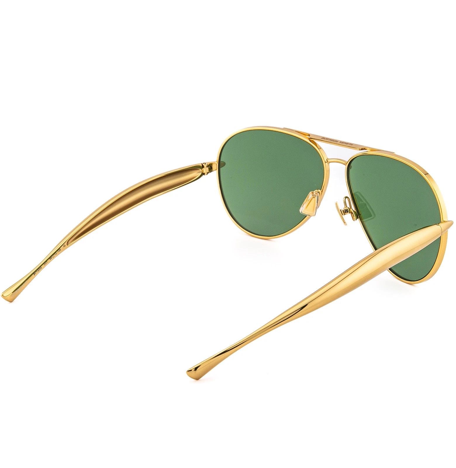 Bottega Veneta BOTTEGA VENETA 1305 SARDINE BV1305S Aviator Sunglass 001 Size ONE SIZE - 3 Thumbnail