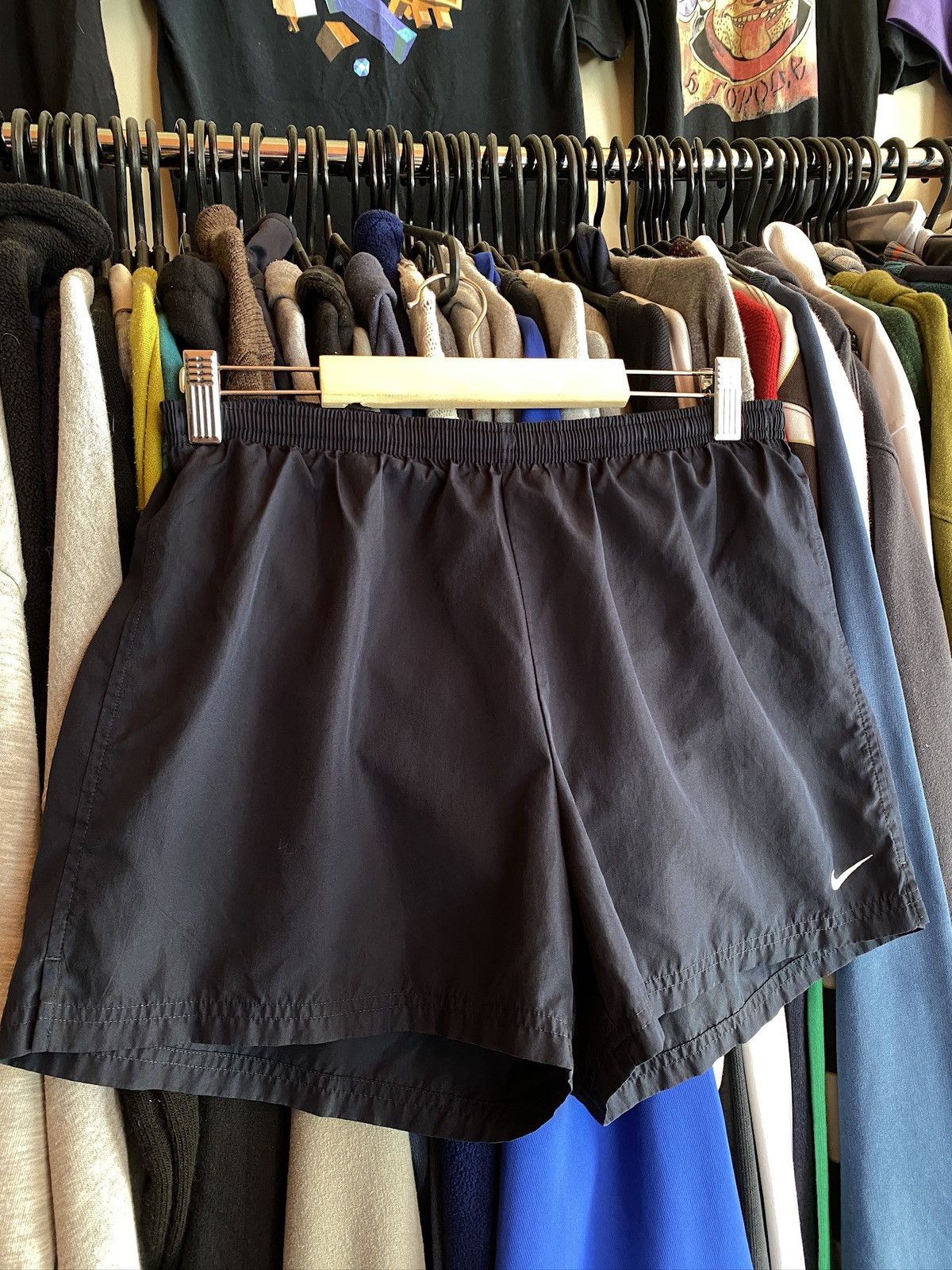 Nike VINTAGE NIKE NYLON SHORTS Y2k Size US 31 - 2 Thumbnail