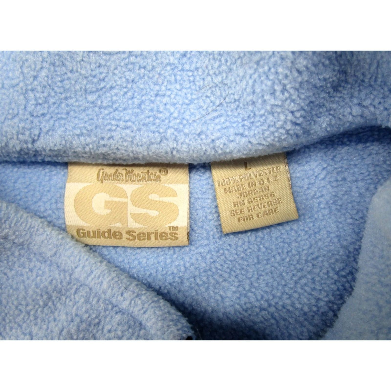 Vintage Guide Series Women's Blue Fleece Full Zip Vest L Outdoor Hiking Accessories 90s Sport Outdoors Mens Womens Girls Boys Size L / US 10 / IT 46 - 2 Thumbnail
