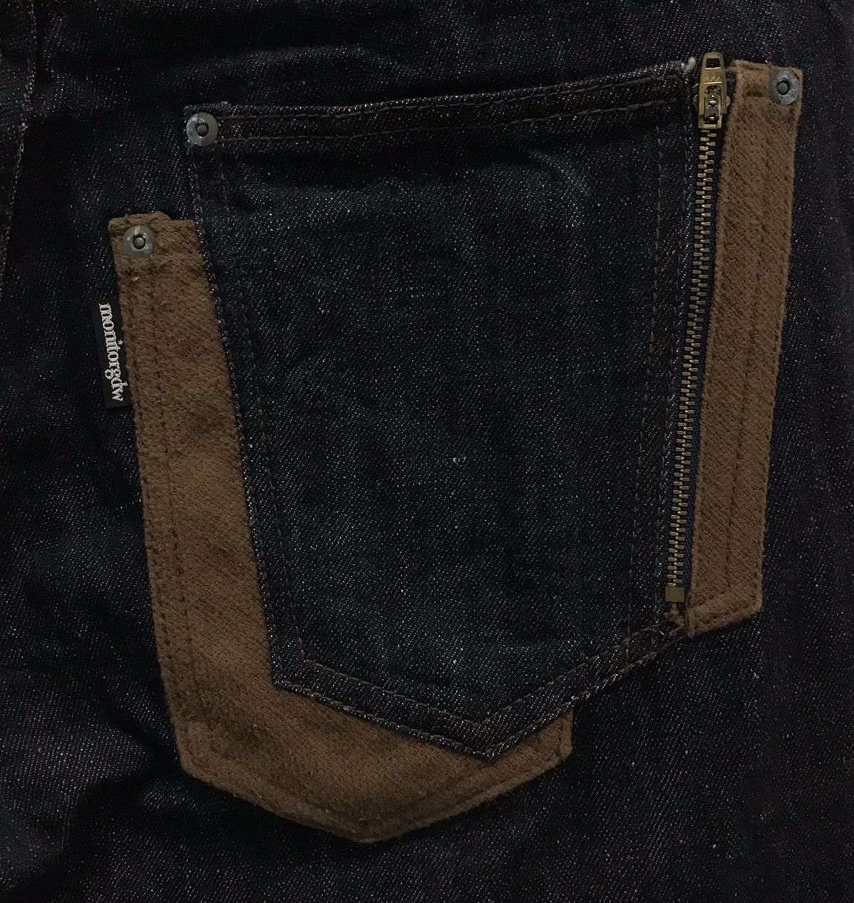Japanese Brand × Vintage Vintage Monitorrgdw Authentic Denime Pants Size US 33 - 8 Thumbnail