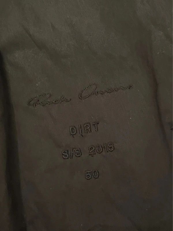 Rick Owens Rick Owens SS18 Dirt Raglan Black Leather Bomber Jacket Size US M / EU 48-50 / 2 - 5 Thumbnail