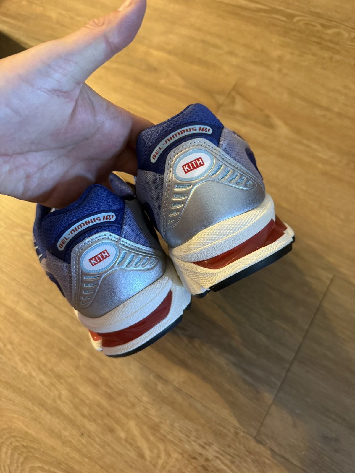 Asics × Kith × Marvel Comics Kith x Marvel vs Capcom “Mega Man vs Iron Man” Asics Size US 11.5 / EU 44-45 - 10 Thumbnail