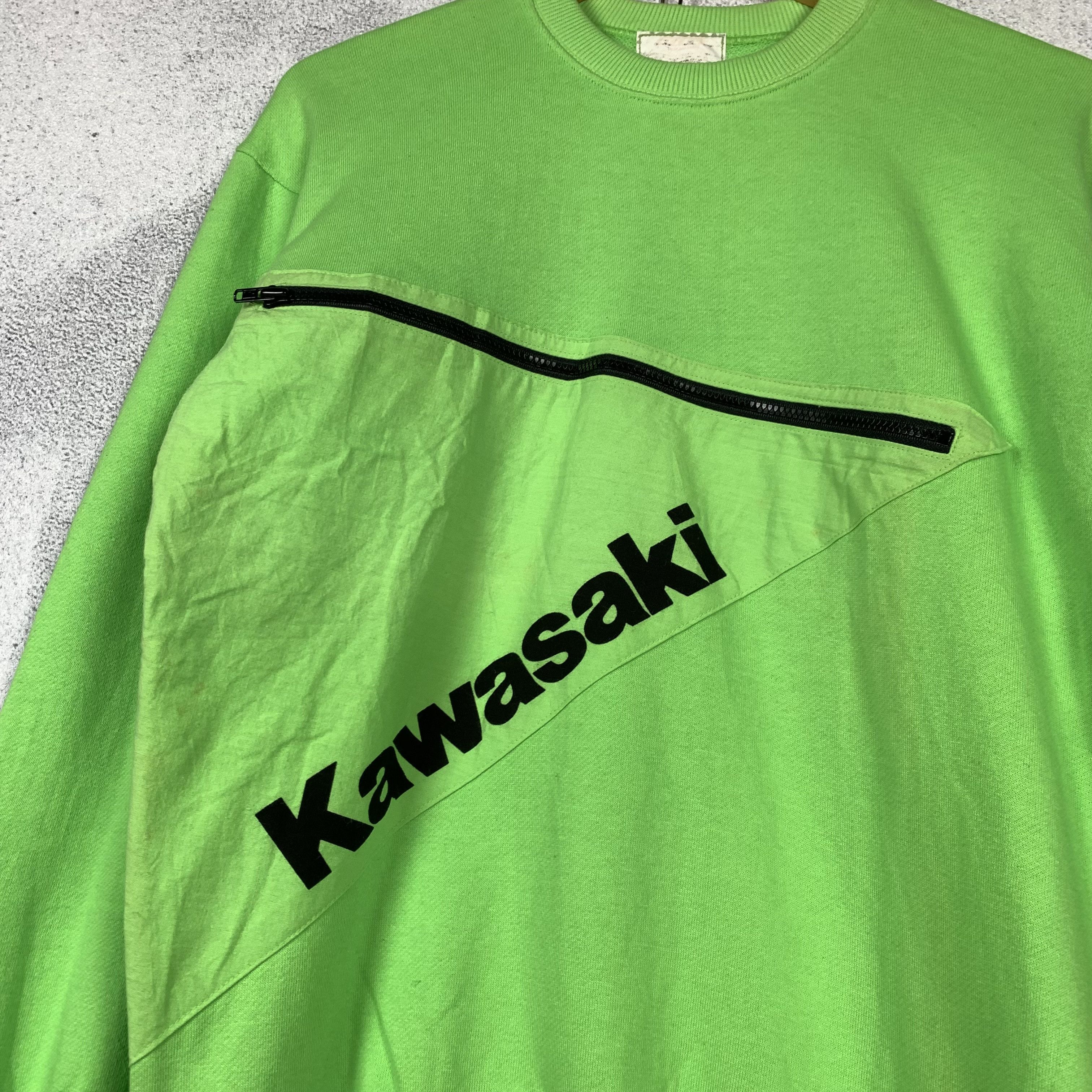 Vintage Vintage Kawasaki Sweatshirt Crewneck Size US S / EU 44-46 / 1 - 2 Thumbnail
