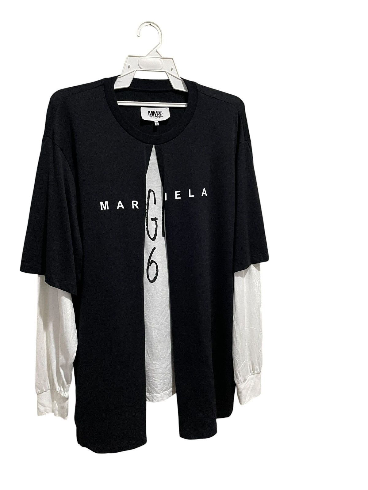 MM6 MM6 Maison Margiela Reconstructive 2 Layer Shirts Size US S / EU 44-46 / 1 - 4 Thumbnail