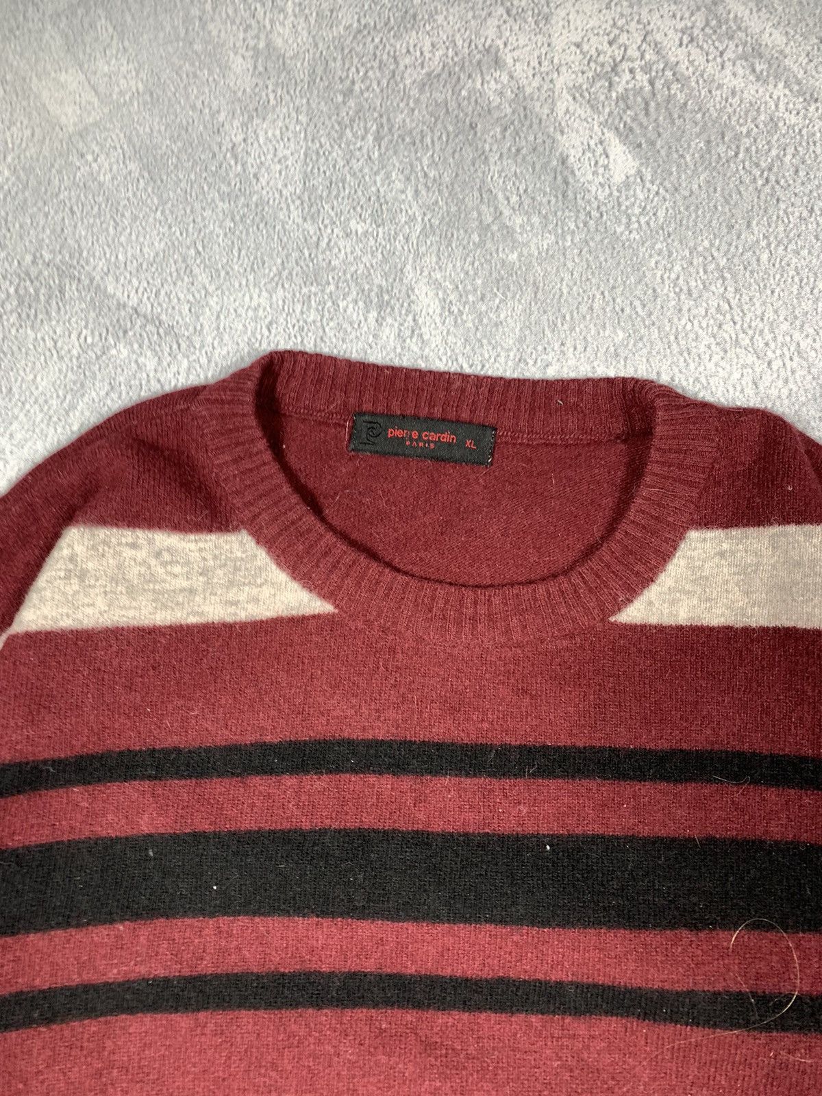 Pierre Cardin × Vintage Vintage Y2K Pierre Cardin striped sweater oldmoney style XL Size US XL / EU 56 / 4 - 4 Thumbnail