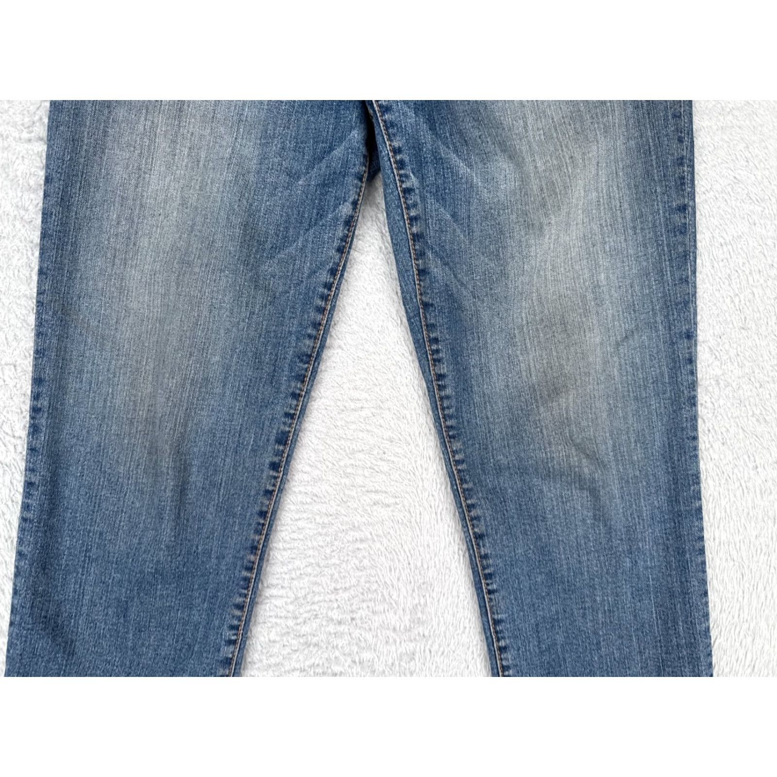 Vintage Kut From The Kloth Jeans Womens 6 Blue Denim High Rise Crop Straight 26x25 Size 28" / US 6 / IT 42 - 3 Thumbnail